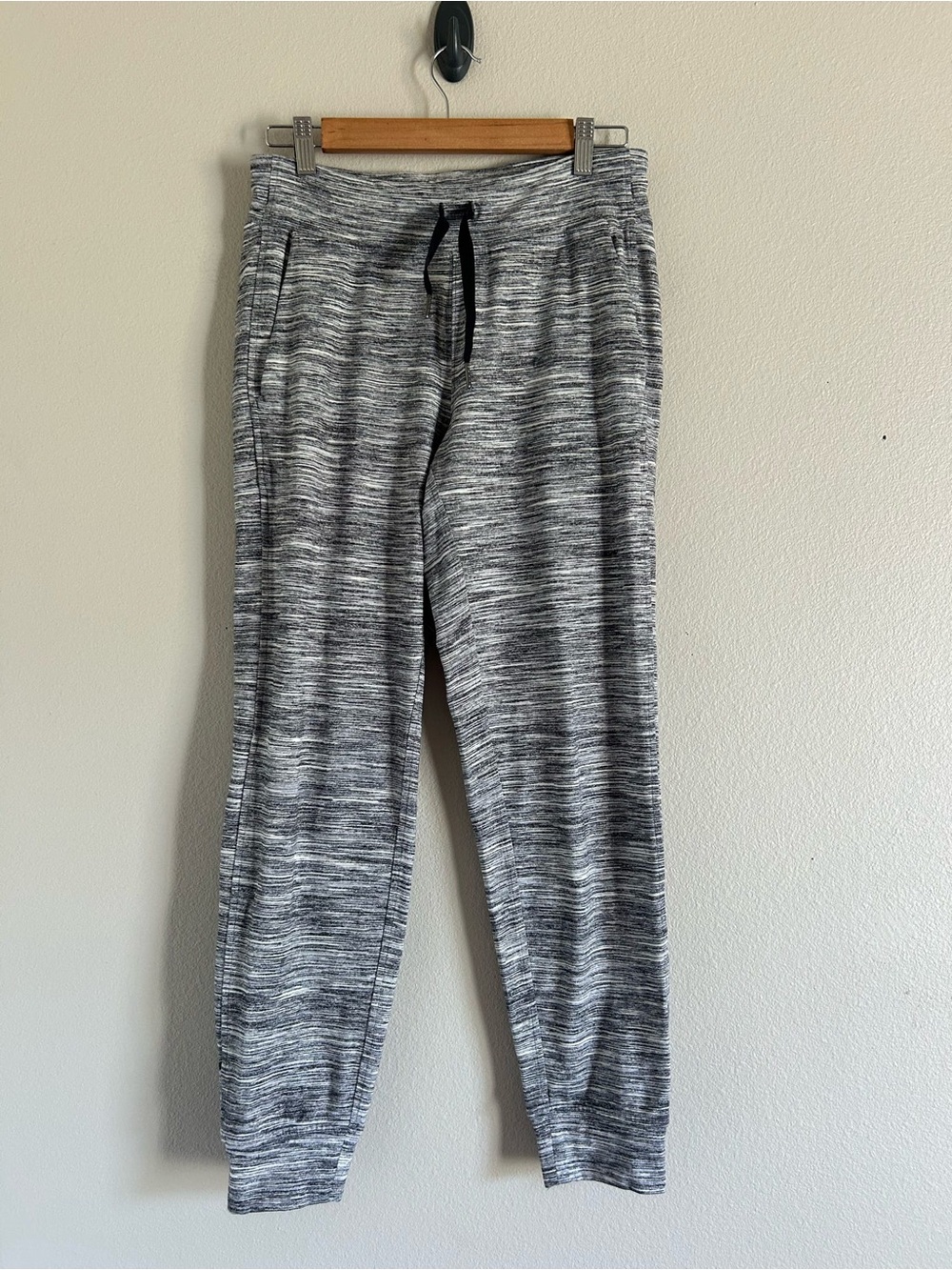 Lululemon Women's Ready Pant Space Dye Camo Black Size 8 Rulu Joggers (E15)